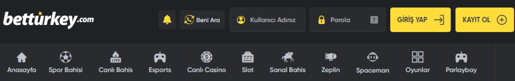 Betturkey giriş